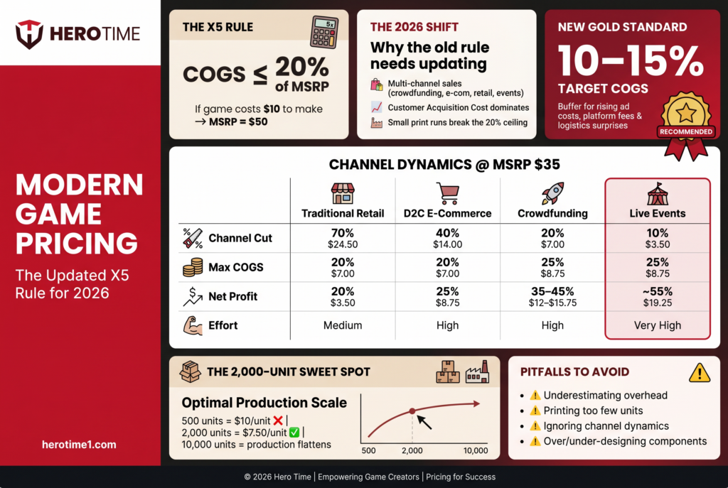 X5 Rule for Game Pricing